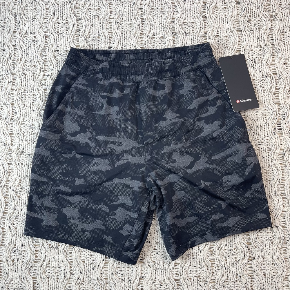 Lululemon Pace Breaker 9" *Lined Athletic Shorts Mens Small Black Nylon NWT